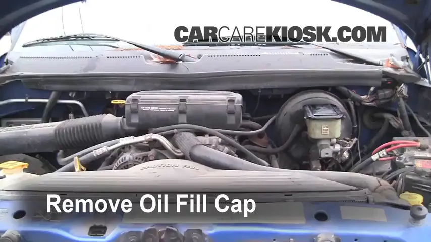 1997 Dodge Ram 2500 5.9L V8 Standard Cab Pickup Oil